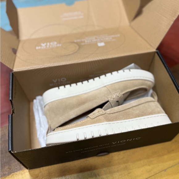 Vionic Sand Suede Uptown Loafers - Picture 2 of 5